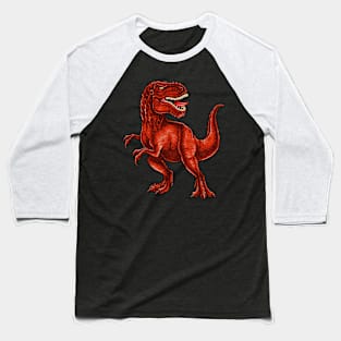 T. rex dino dinosaur Tyrannosaurus rex Baseball T-Shirt